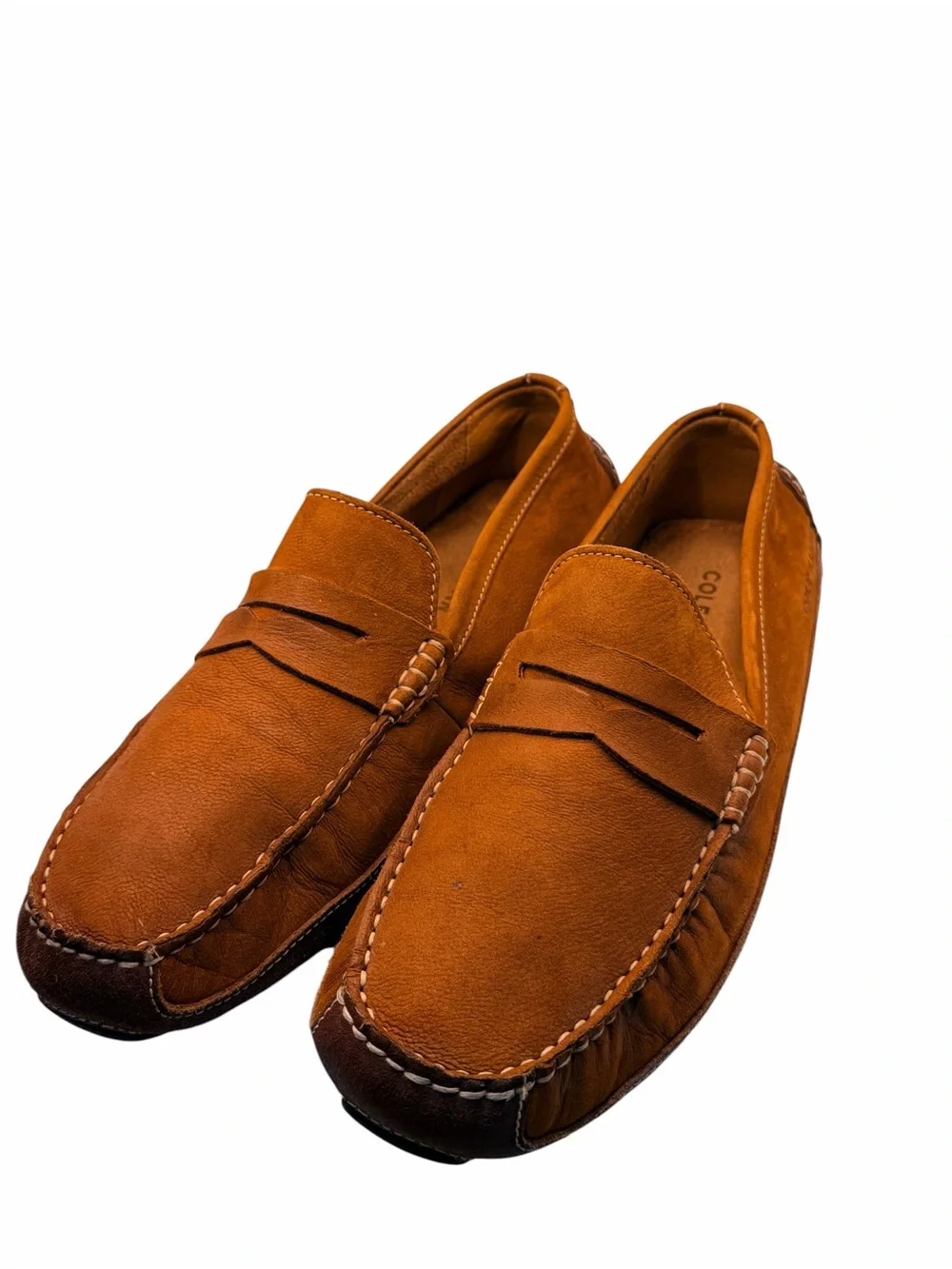 Cole Haan Men’s Size 11M Brown Leather Penny Driving Loafers Moccasins C30966